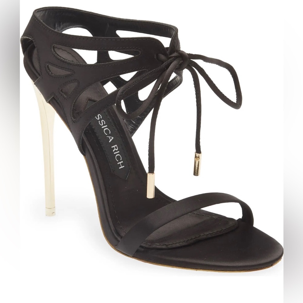 NWT- Brand New Jessica Rich Satin Sandal- $195
